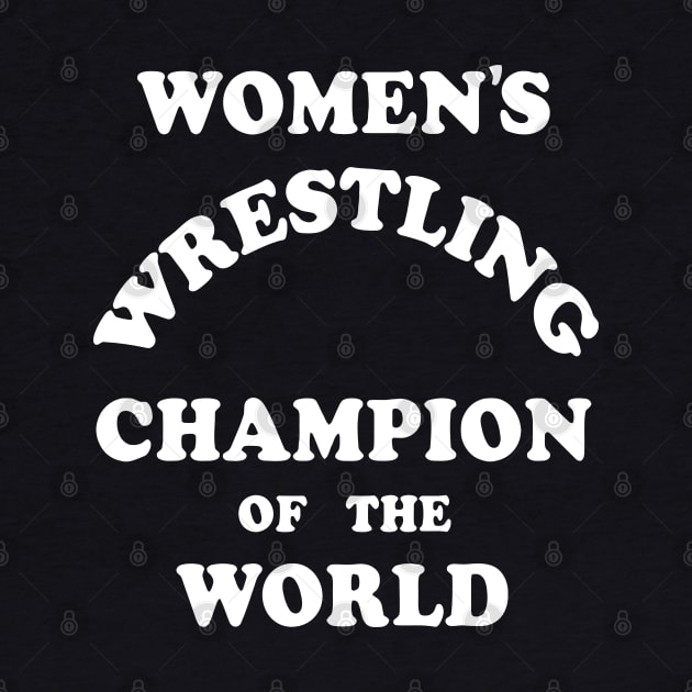 Andy Kaufman Women's Wrestling Champion of the World by StubS